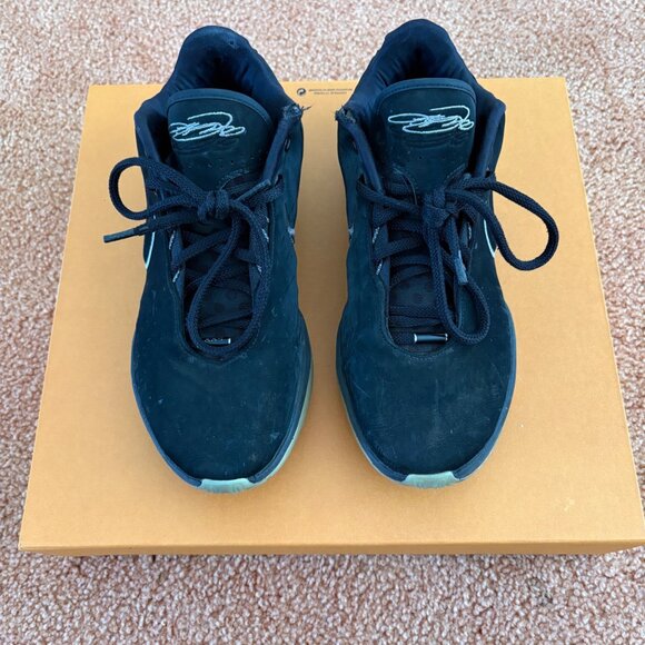 Nike LeBron 21 Tahitian Basketball Shoes Black & Oil Green Size 8.5 US Pre-Owned - Picture 4 of 12